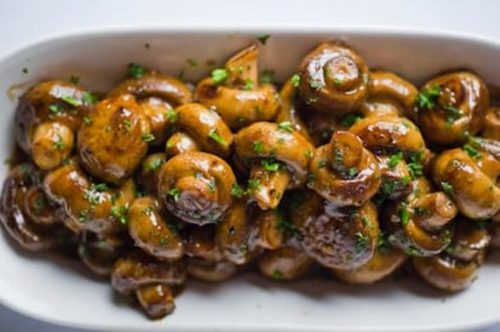 Roasted Garlic Mushrooms recipe